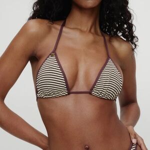 Frankie’s Bikinis x Bella Hadid Nick Triangle Bikini Top